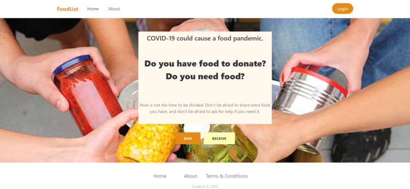 FoodList – screenshot 1