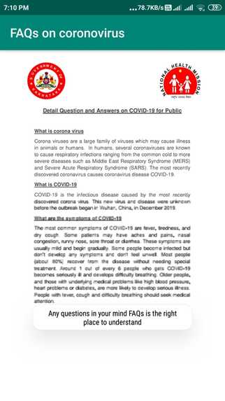 Corono info corner – screenshot 7