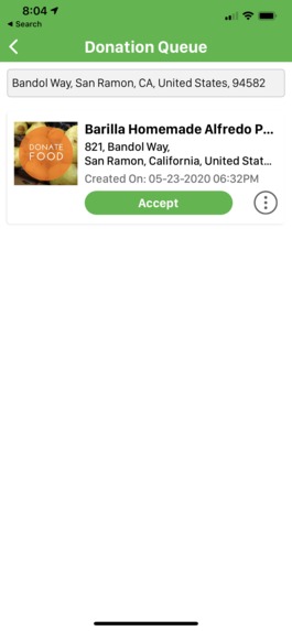 GoDonate Food Donations – screenshot 2