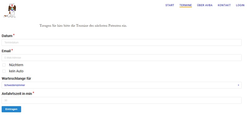 AVBA - Auslastungsverbesserungen bei Arztpraxen – screenshot 2