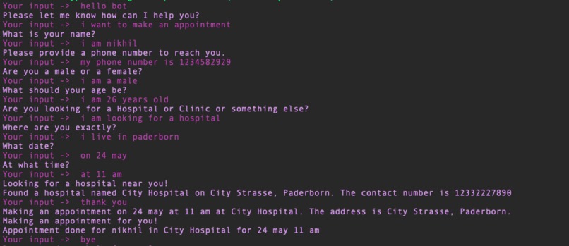 Health Companion – screenshot 1