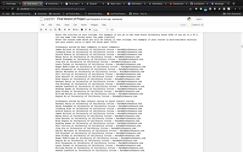 Professor ranker – screenshot 2