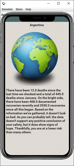 Rona Alert – screenshot 3