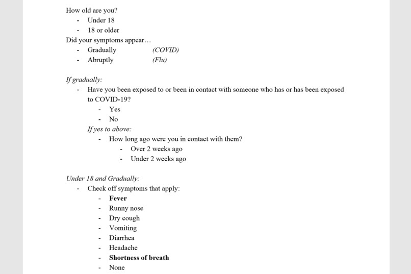 WWiCS: COVID-19 Resource Website for Colleges – screenshot 1