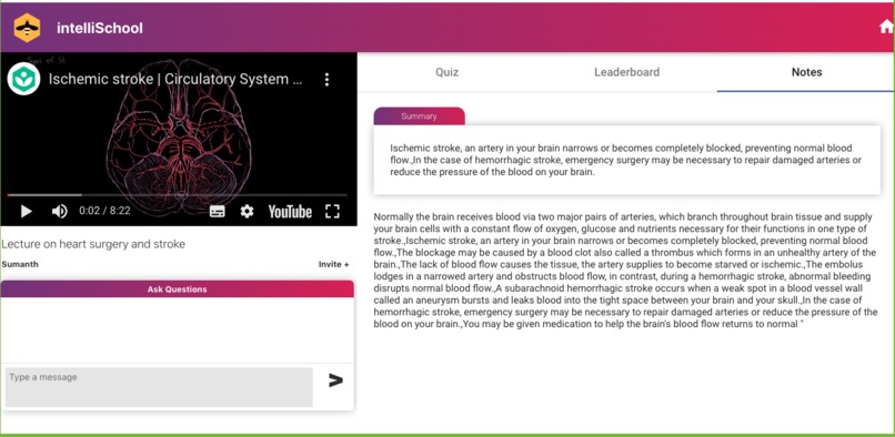 intelliSchool – screenshot 3