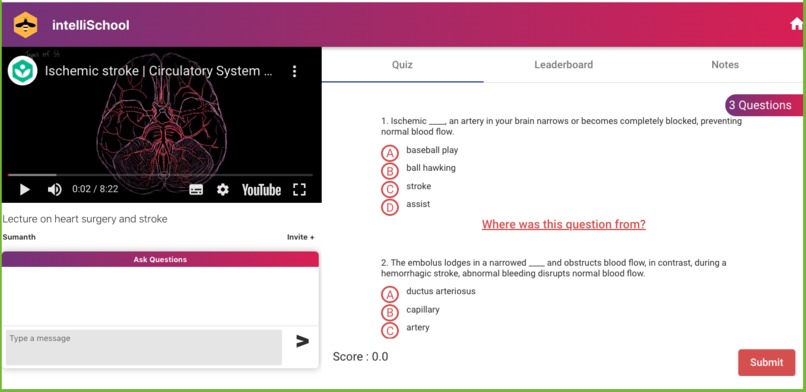 intelliSchool – screenshot 1