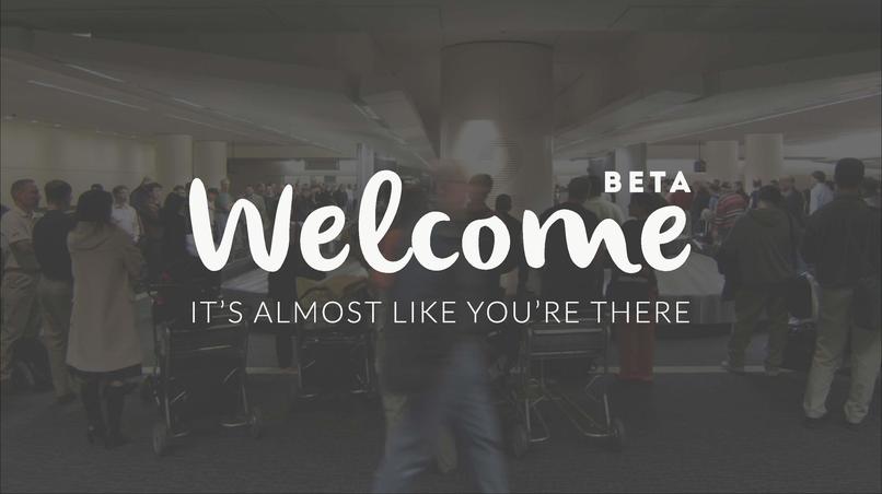 Welcome App – screenshot 1