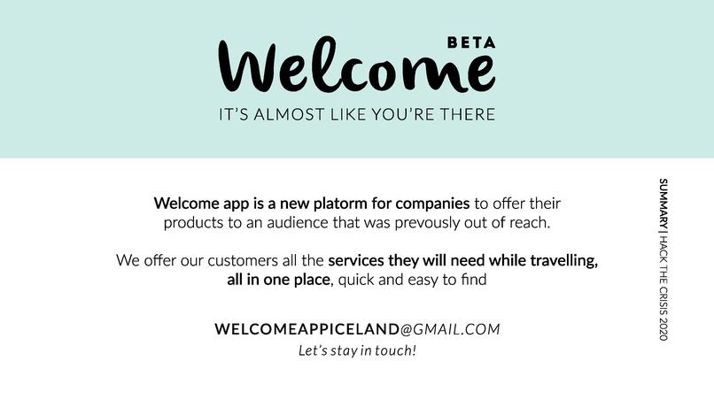 Welcome App – screenshot 17
