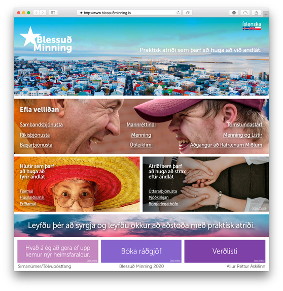 Blessuð Minning – screenshot 1