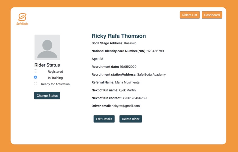 Boda On-Board – screenshot 5