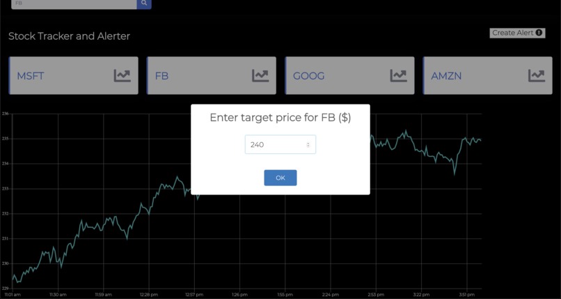 Alert me! – screenshot 2