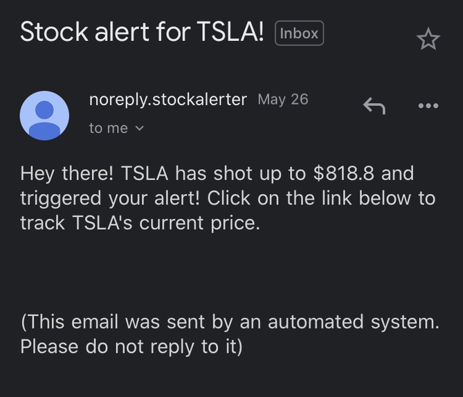 Alert me! – screenshot 7