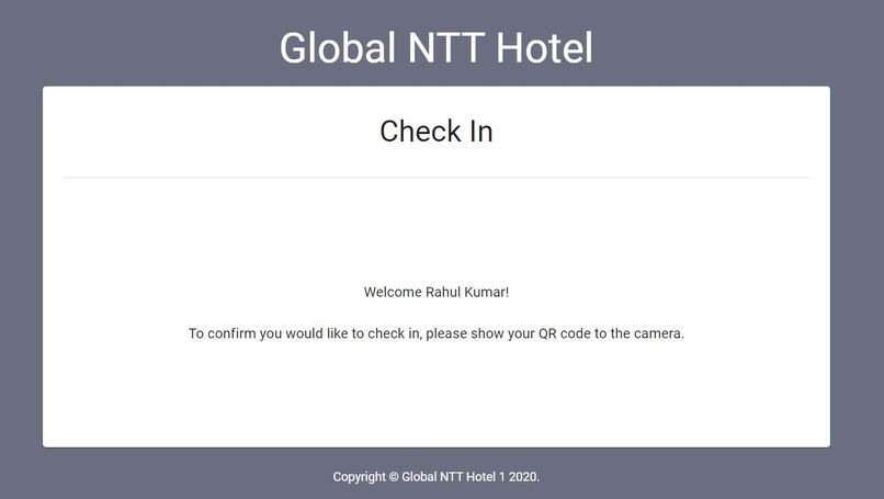 Contact-less Front Desk - Enabling Social Distancing – screenshot 2