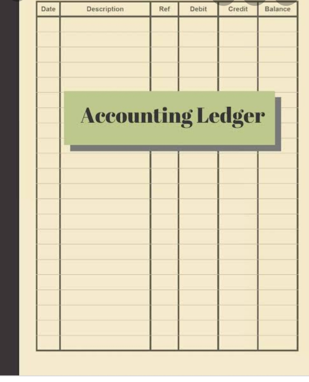 Personal ledger book Devpost