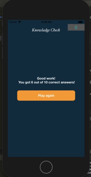 Knowledge Check – screenshot 3