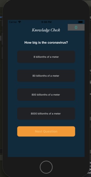 Knowledge Check – screenshot 2