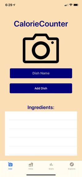 CalorieCounter: A Healthy Life for All – screenshot 1