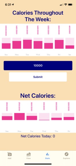 CalorieCounter: A Healthy Life for All – screenshot 2