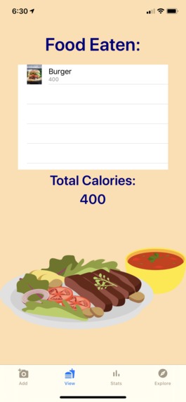 CalorieCounter: A Healthy Life for All – screenshot 3