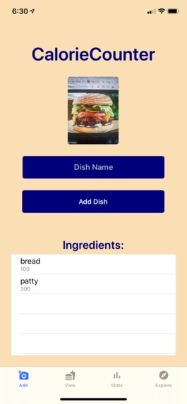 CalorieCounter: A Healthy Life for All – screenshot 4