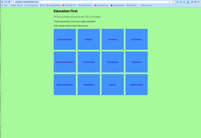 Education First – screenshot 1