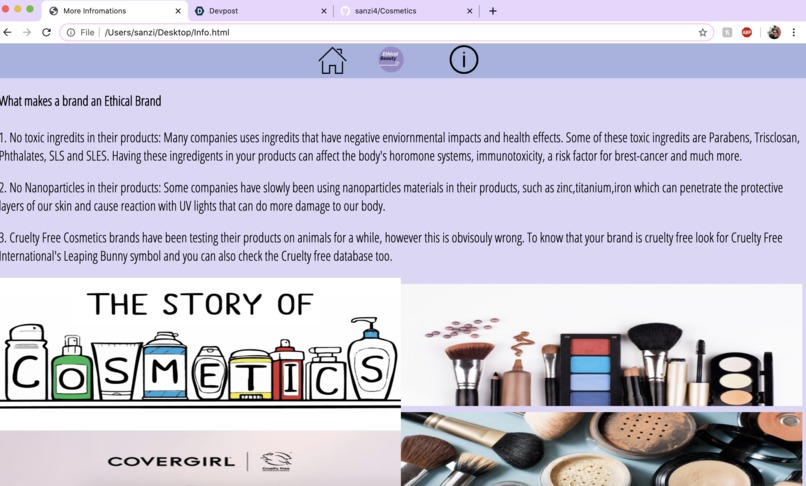 Cosmetics  – screenshot 2