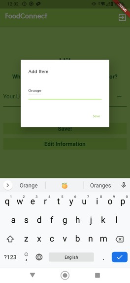 FoodConnect – screenshot 3