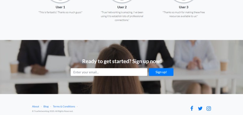 True Networking – screenshot 3