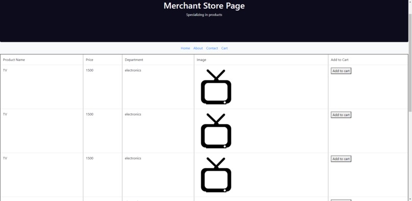 Online Marketplace – screenshot 1