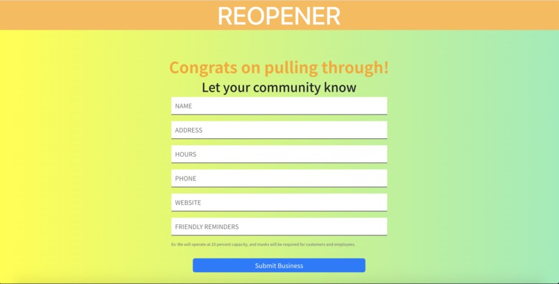 Reopener – screenshot 2