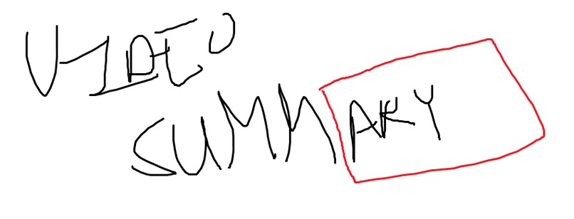 Video summary – screenshot 1