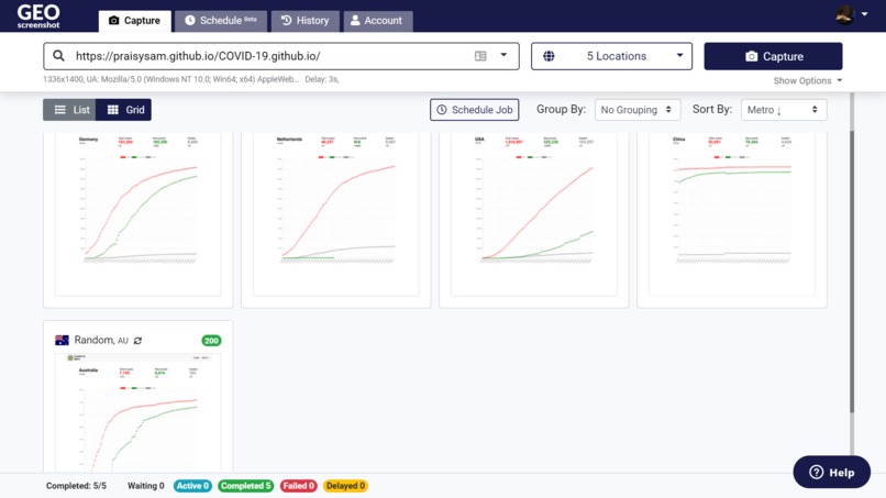 PraisySam/COVID-19 – screenshot 1