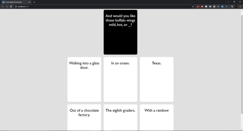 Cards "For" Humanity – screenshot 5