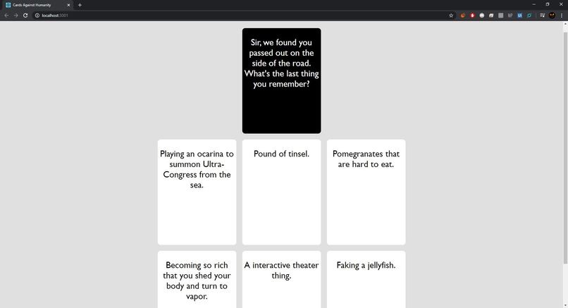 Cards "For" Humanity – screenshot 4