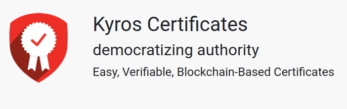 Kyros Certificates Hub – screenshot 1