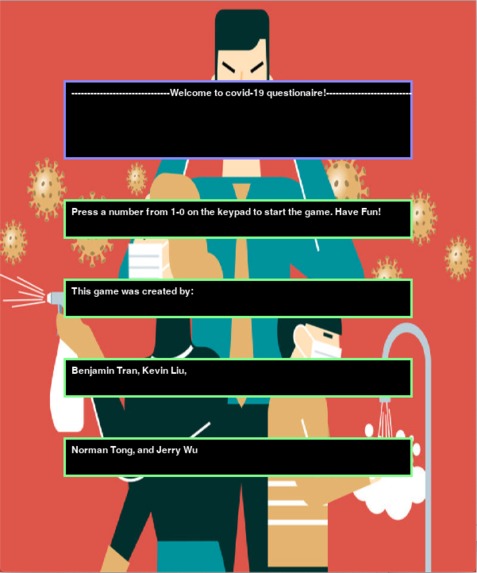 Covid-19 Questionaire – screenshot 1