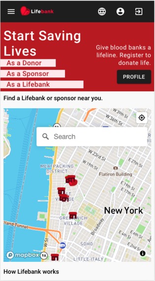 Lifebank   – screenshot 1