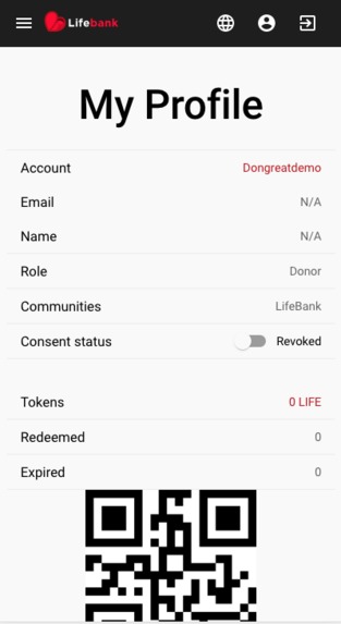 Lifebank   – screenshot 4