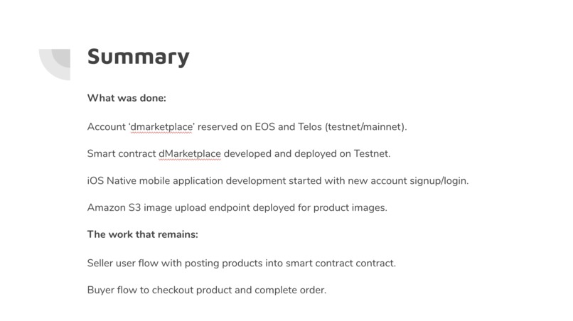 Distributed Markeplace – screenshot 6