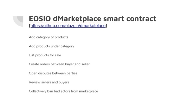 Distributed Markeplace – screenshot 4