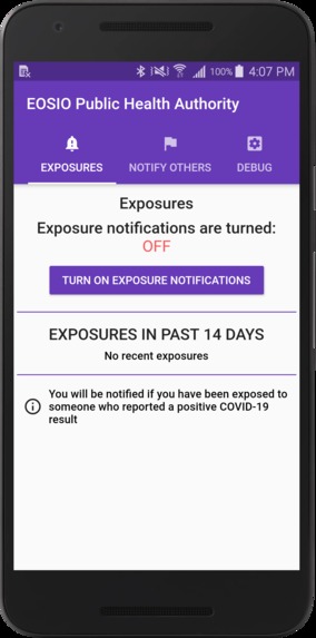 EOSIO Public Health Authority – screenshot 2