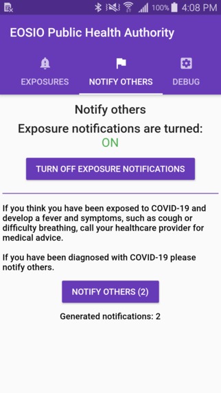 EOSIO Public Health Authority – screenshot 3
