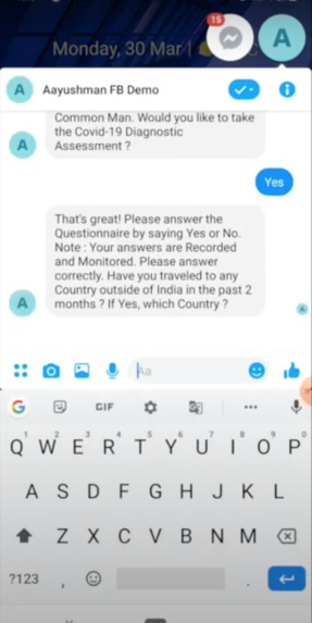AAYUSHMAN - AI Powered Smart Multi - Purpose Covid-19 Bot – screenshot 9