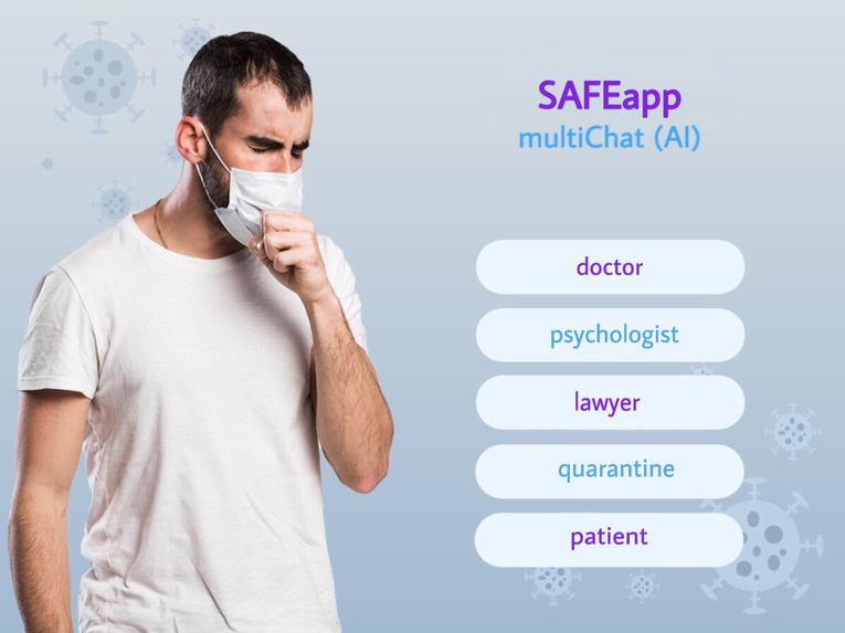 SAFEapp – screenshot 1