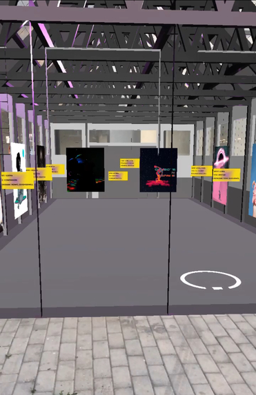 The virtual gallery – screenshot 2