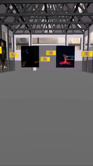 The virtual gallery – screenshot 3