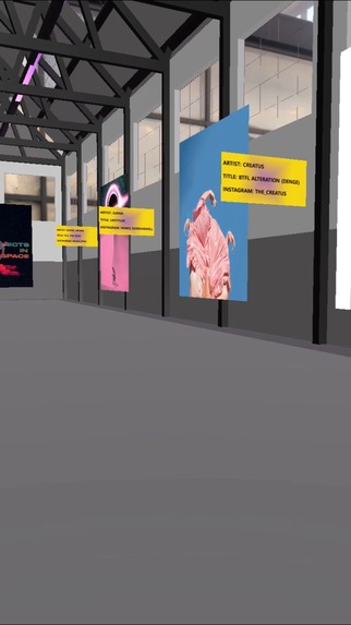 The virtual gallery – screenshot 4