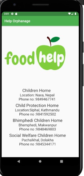 Food Help – screenshot 1