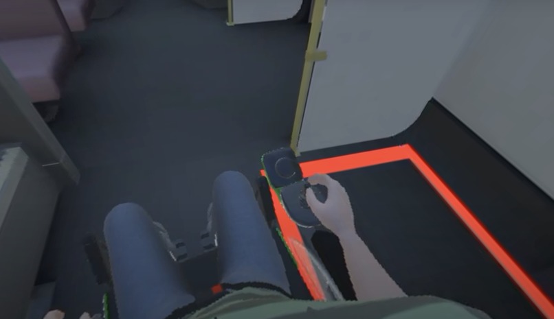 VR Therapy / Training  for Wheelchair Control  – screenshot 3