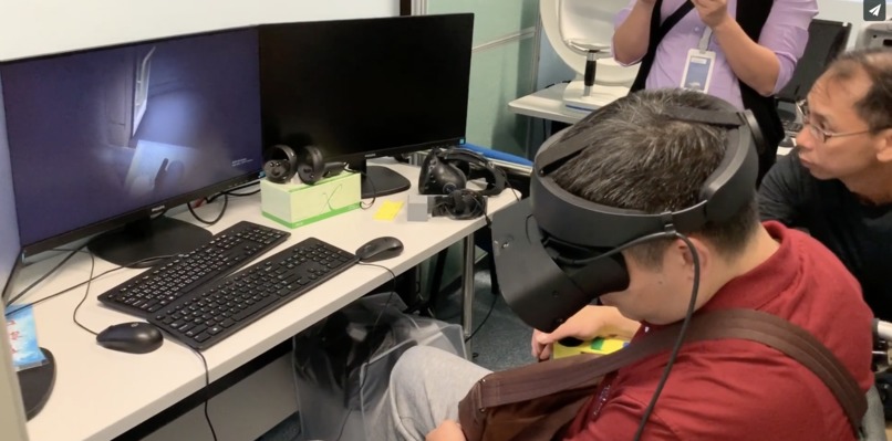 VR Therapy / Training  for Wheelchair Control  – screenshot 1
